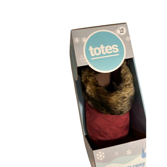 otes Hood Back Slide Memory Foam Slippers - Women's Size 8-9 - Picture 3 of 5